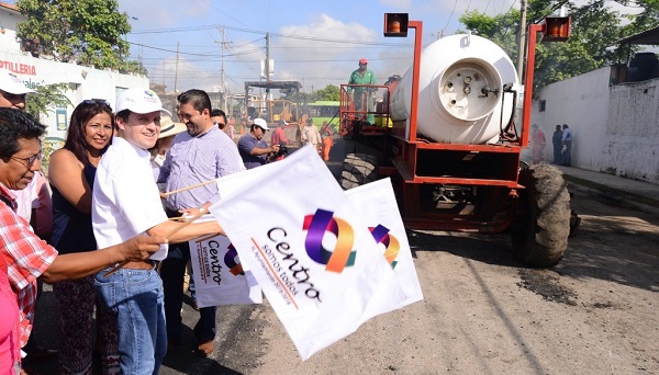 Centro inicia reconstruccion de calles GGR