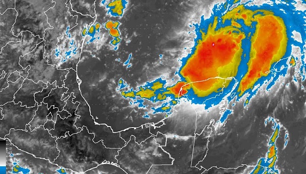 Clima Peninsula de Yucatan ciclon torpical