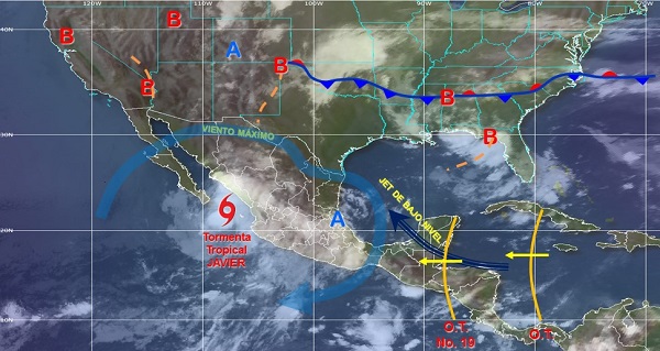 Clima vigilancia SMN Mexico