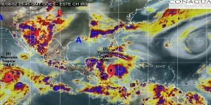 Tormenta “Earl” tocaría tierra este jueves en la Península de Yucatán