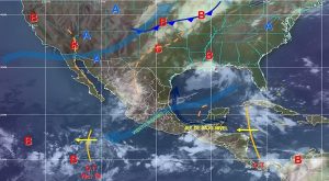 La Onda Tropical 21 se aproxima a la península de Yucatán ocasionando chubascos: SMN