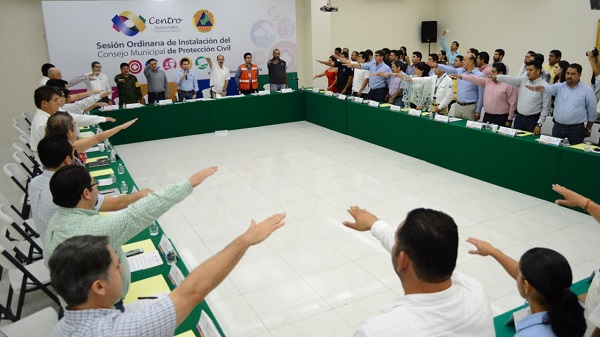 Comite municipal de prevencion civil Centro GGR