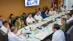 Consejo de Protección Civil en Campeche refuerza medidas preventivas por Earl