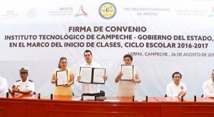 Tecnológico de Campeche y SEPESCA firman convenio para integrar programa de ordenamiento pesquero