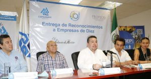 La COPARMEX y PROFECO reconocen a empresas de 10 en Tabasco