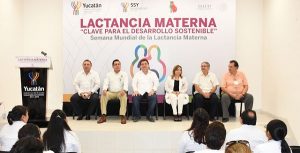 Implementa SSY Semana Mundial de la Lactancia Materna en Yucatán