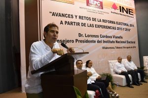 México cuenta con un sistema nacional electoral de vanguardia: Lorenzo Córdova