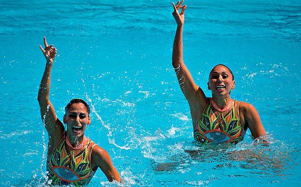 Mexicanas a final de nado sincronizado