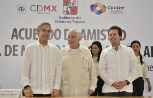 Tabasco y CDMX van juntos en lucha por más ingresos