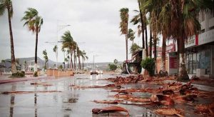 Sin luz, internet y telefonía deja huracán Newton a Baja California