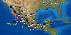 Newton provocará tormentas torrenciales en sitios de Jalisco, Colima y Michoacán