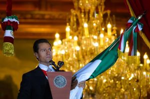 Encabezó el Presidente Enrique Peña Nieto la Ceremonia del Grito de Independencia