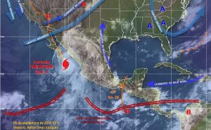 Newton impacta en Baja California Sur con vientos de huracán categoría 1