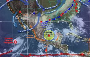 Se prevén fuertes tormentas en el Golfo de México: SMN