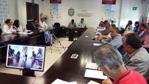 Sesiona Comité de Evaluación de Daños del FONDEN Veracruz por Declaratoria de Desastre