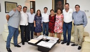 Diputados del PRD sostienen encuentro con alcalde de Centro