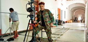 Avanza filmación de la película La fuga de Adrián Morales, en Exconvento Betlehemita