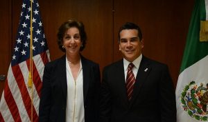 Gobernador de Campeche y Embajadora de EEUU reafirman lazos de cooperación Bilateral