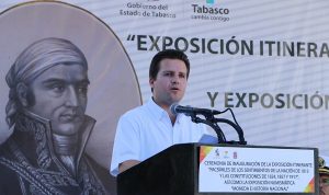 Participa Gerardo Gaudiano en inauguración de Exposición Itinerante