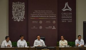 Acuerdan en Campeche reforzar acciones para avanzar en la reactivación económica