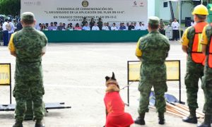 Las fuerzas militares reafirman su compromiso con los mexicanos: Agustín Radilla Suastegui