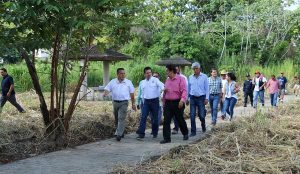 Supervisa Gaudiano rescate de parque sepultado desde hace 9 años en “Blancas Mariposas”