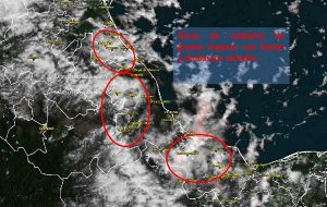 Frente Frío 3 provocará lluvias fuertes y el descenso de la temperatura en Veracruz: PC