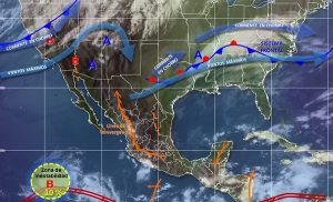 En Jalisco, Colima, Michoacán y Guerrero se prevén tormentas muy fuertes