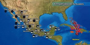 Temperaturas calurosas con probables chubascos aislados por las tardes en la Península de Yucatán