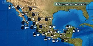 Se prevén tormentas muy fuertes en Veracruz, Tabasco, Quintana Roo, Yucatán y Chiapas