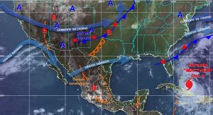 En Jalisco, Michoacán, Oaxaca, Puebla, Estado de México y Tlaxcala se prevén tormentas fuertes