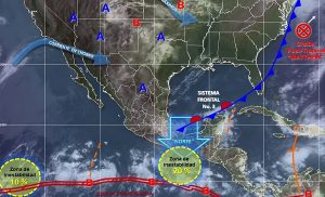 Continúa el pronóstico de tormentas intensas en Puebla, Veracruz, Oaxaca, Tabasco y Chiapas