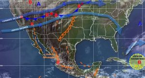 Tormentas muy fuertes en zonas de Sinaloa, Nayarit y Jalisco