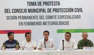 Instala Remberto Estrada el Consejo Municipal de Protección Civil 2016-2018