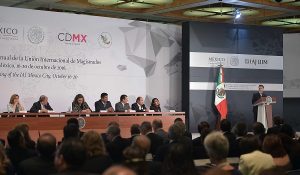 Inauguró Peña Nieto la 59ª Reunión Anual de la Unión Internacional de Magistrados