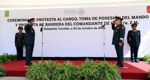 Nuevo mando en la XXXII Zona Militar en Yucatán
