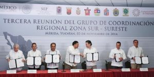 Firman Acuerdo de Mérida, en pro de la educación