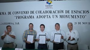 Firma Centro acuerdo de Adopción de glorieta “Sánchez Magallanes” con empresa La Sevillana
