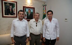 Remberto Estrada acuerda con Aguakán optimizar servicio en beneficio de los usuarios