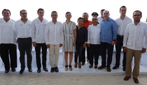 Atestigua Laura Fernández la firma de convenio CONAGUA y el gobierno de Quintana Roo