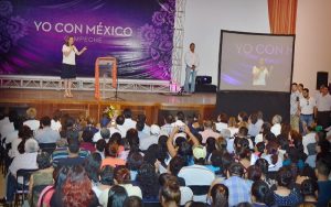 Se reúne Margarita Zavala con panistas en Campeche, exhorta a cambiar al país