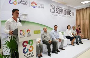 Remberto Estrada pone en marcha programa “Servidor Transparente, Servidor de 10”