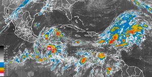 Se mantiene el pronóstico de tormentas fuertes en Veracruz, Campeche, Quintana Roo y Chiapas