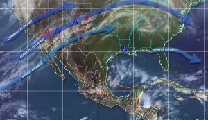 En Quintana Roo, Veracruz, Oaxaca y Chiapas se estiman tormentas fuertes para las próximas horas