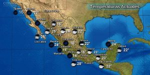 Se pronostican tormentas muy fuertes en regiones de Chiapas, Veracruz, Oaxaca y Tabasco