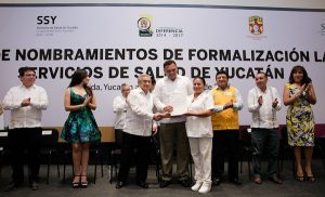Garantizan seguridad laboral de trabajadores del sector salud en Yucatán