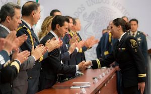 Encabeza Peña Nieto la Ceremonia de Ascensos del Personal del Estado Mayor Presidencial