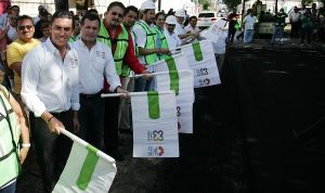 Remberto Estrada pone en marcha trabajos de reconstrucción de la Avenida Chichén Itzá