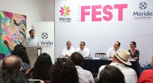 El alcalde, Mauricio Vila, presenta el «Mérida Fest 2017», innovador en la historia cultural de Mérida
