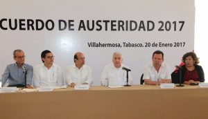 Un ahorro por 600 millones de pesos, Acuerdo de Austeridad en Tabasco 2017: Arturo Núñez